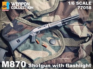 M870 ショットガン w/フラッシュライト 完成品 (完成品AFV)