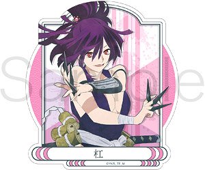 Hell`s Paradise: Jigokuraku (Grunge Art) Japanese Paper Sticker Yuzuriha (Anime Toy)