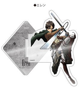 Attack on Titan Vertical Maneuvering Equipment Acrylic Stand Eren (Anime Toy)
