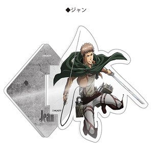 Attack on Titan Vertical Maneuvering Equipment Acrylic Stand Jean (Anime Toy)