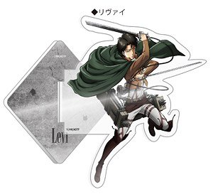 Attack on Titan Vertical Maneuvering Equipment Acrylic Stand Levi (Anime Toy)