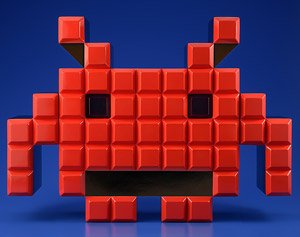 SoftB スペースインベーダー CRAB (完成品)