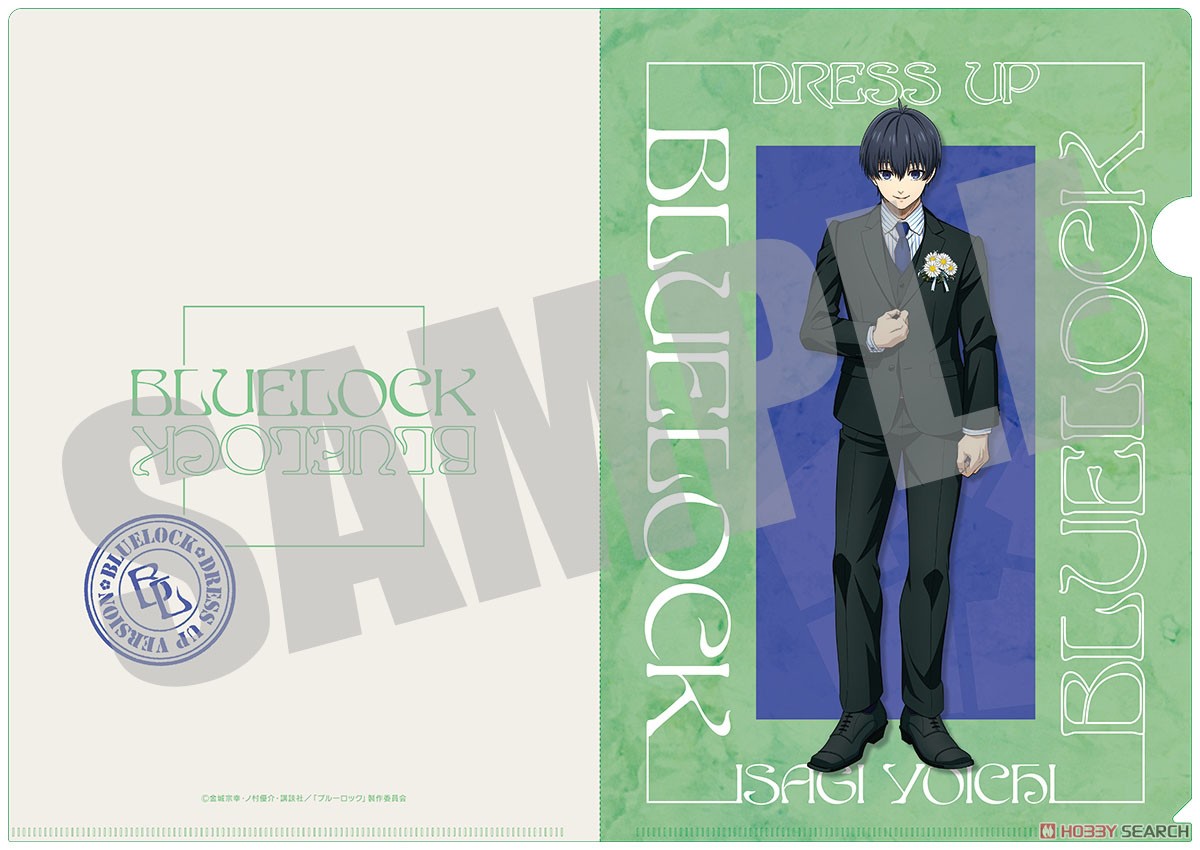 ブルーロック クリアファイルセット 潔世一&蜂楽廻 Dress up ver. (キャラクターグッズ) 商品画像2