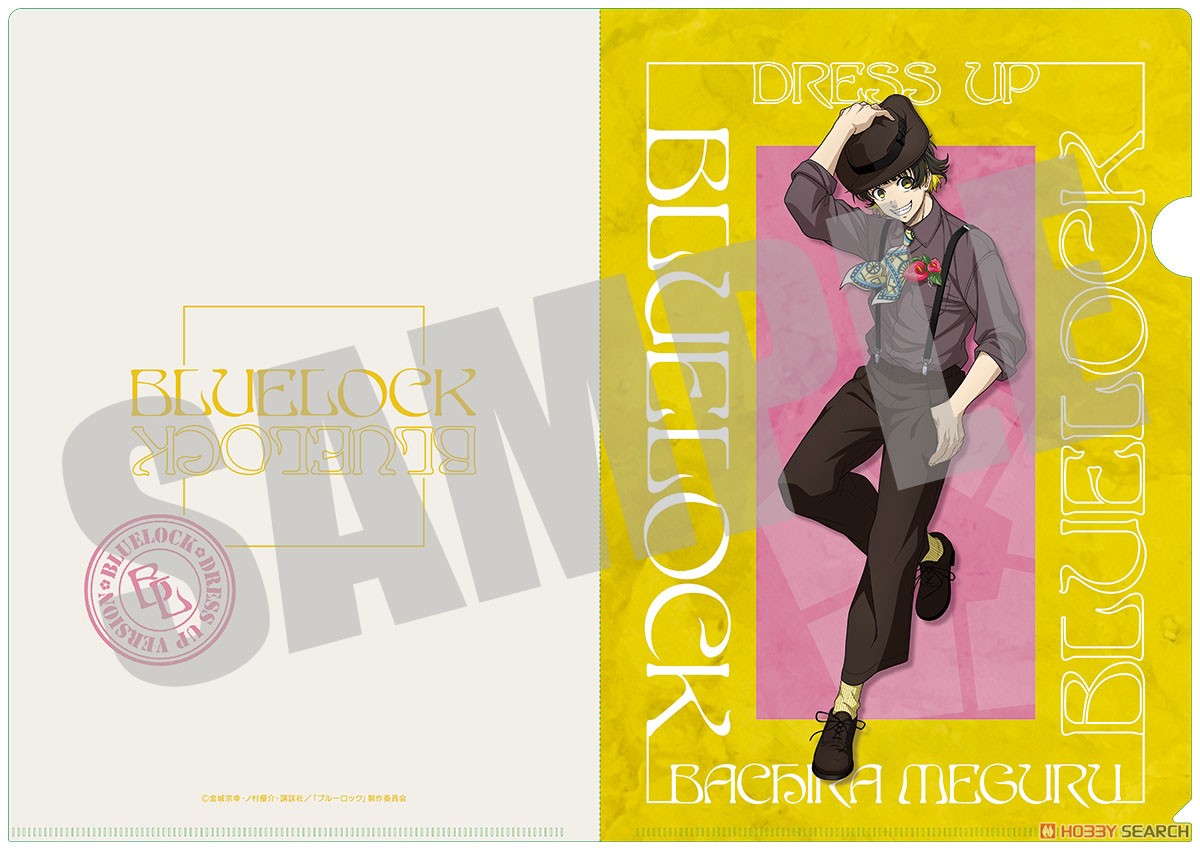 ブルーロック クリアファイルセット 潔世一&蜂楽廻 Dress up ver. (キャラクターグッズ) 商品画像3