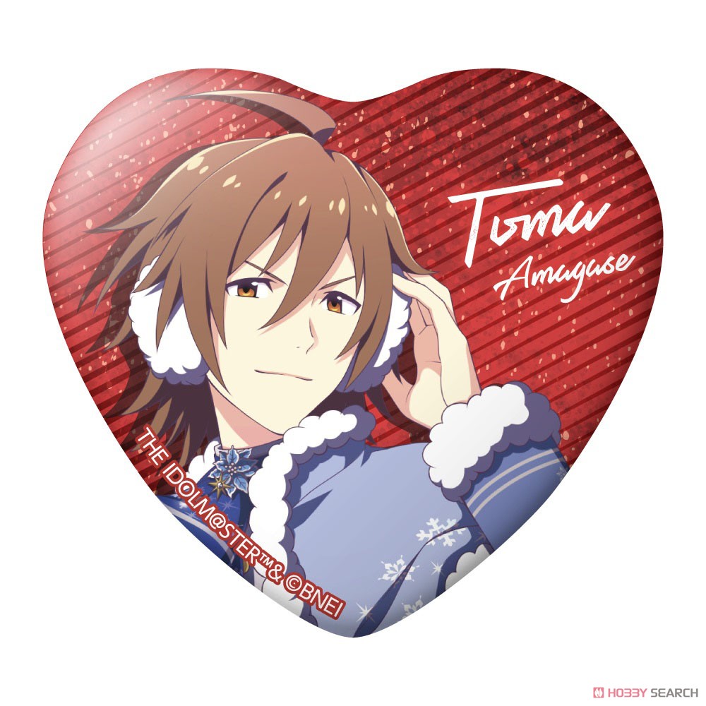 アイドルマスターSideM トレーディングハート缶バッジ (9個セット) (キャラクターグッズ) 商品画像1