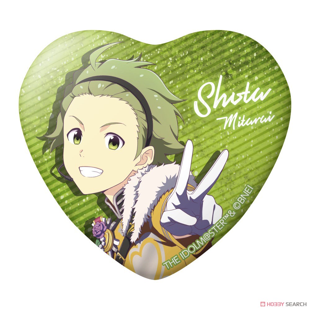 アイドルマスターSideM トレーディングハート缶バッジ (9個セット) (キャラクターグッズ) 商品画像2
