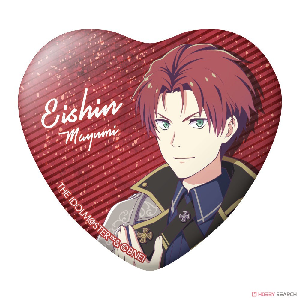 アイドルマスターSideM トレーディングハート缶バッジ (9個セット) (キャラクターグッズ) 商品画像9