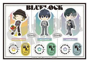 ブルーロック ステッカー 潔世一&蜂楽廻&糸師凛 PARTY ver. (キャラクターグッズ)