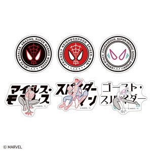 Spider-Man Trading Acrylic Clip (Set of 6) (Anime Toy)