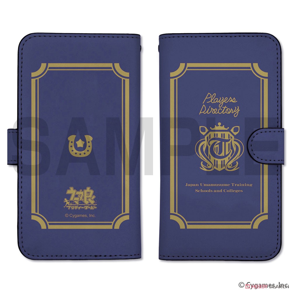 Uma Musume Pretty Derby Uma Musume Roster of Players Design Notebook Type Smart Phone Case 138 (Anime Toy) Item picture1