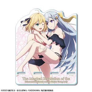 転生王女と天才令嬢の魔法革命 アクリルスマホスタンド デザイン03 (アニスフィア&ユフィリア/C) (キャラクターグッズ)