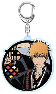 BLEACH 切り絵シリーズ アクリルキーホルダー 黒崎一護 (キャラクターグッズ)