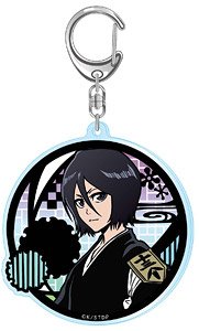 BLEACH 切り絵シリーズ アクリルキーホルダー 朽木ルキア (キャラクターグッズ)