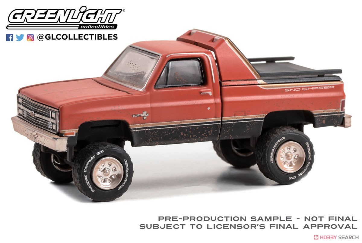 1984 Chevrolet K-10 Scottsdale 4x4 - Sno Chaser (Weathered) (Diecast Car) Item picture1