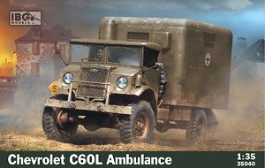 英・シボレーC60L キャブ13 野戦救急車 (プラモデル)