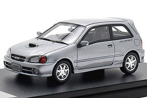 Toyota STARLET GLANZA V (1996) ブルーイッシュシルバーメタリック (ミニカー)
