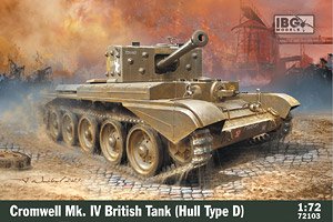 Cromwell Mk.IV British Tank (Hull Type D) (Plastic model)
