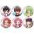 Code Geass Lelouch of the Rebellion Trading Kirakira Can Badge (Set of 6) (Anime Toy) Item picture1