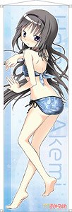 Puella Magi Madoka Magica Big Tapestry Homura Swimsuit (Anime Toy)