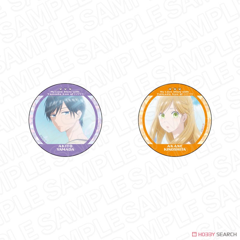 TVアニメ「山田くんとLv999の恋をする」 カンバッジセット B (キャラクターグッズ) 商品画像1