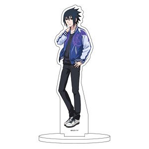 キャラアクリルフィギュア 「NARUTO＆BORUTO」 49 うちはサスケ スカジャンver. (描き下ろしイラスト) (キャラクターグッズ)