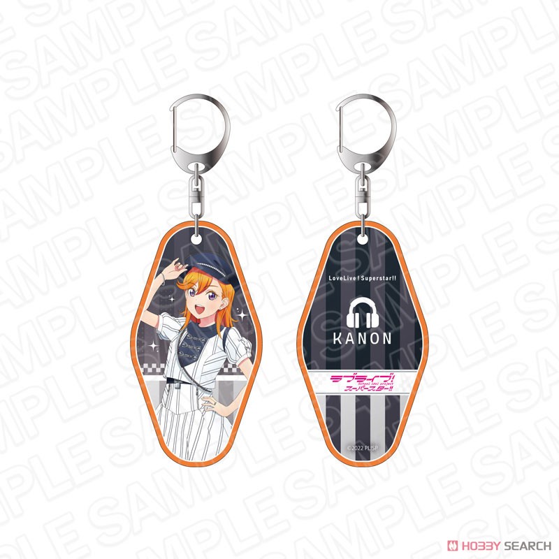 ラブライブ！スーパースター!! 両面ルームキーホルダー 澁谷かのん Second Sparkle ver (キャラクターグッズ) 商品画像1
