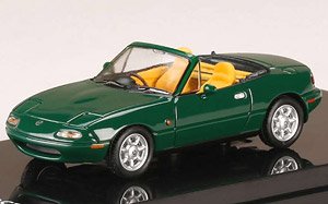 Eunos Roadster (NA6CE) V-Special With Tonneau Cover Neo Green (Diecast Car)