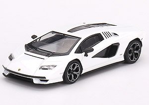 Lamborghini Countach LPI 800-4 Bianco Siderale (LHD) (Diecast Car)