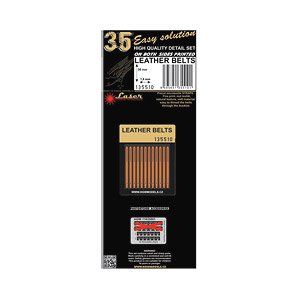 布製革ベルト (長さ30mm、12本入り) (プラモデル)