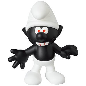 UDF THE SMURFS SERIES 2 ANGRY SMURF BLACK (完成品)