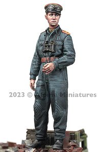 WW2 Soviet Tank Officer #2 (Plastic model)