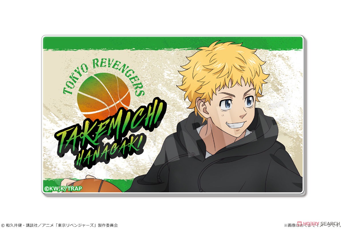 TVアニメ『東京リベンジャーズ』 プレートバッジ Ver. Streetball 01 花垣武道 (キャラクターグッズ) 商品画像1