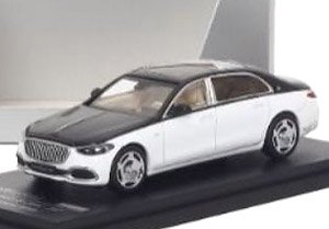 Mercedes-Maybach S-Class - 2021 - Obsidian Black/Diamond White (ミニカー)