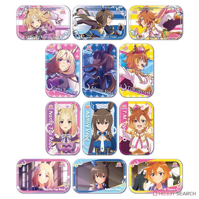 ウマ娘 プリティーダービー ROAD TO THE TOP まるかくカンバッジ (12個セット) (キャラクターグッズ) 商品画像1