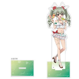 ガールズ＆パンツァー 戦車道大作戦！ 特大アクリルスタンド (アンチョビ/水着2022) (キャラクターグッズ)