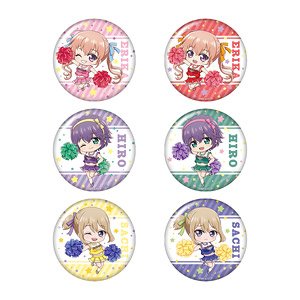 A Couple of Cuckoos Trading Big Can Badge Deformed Ver. (Set of 6) (Anime Toy)