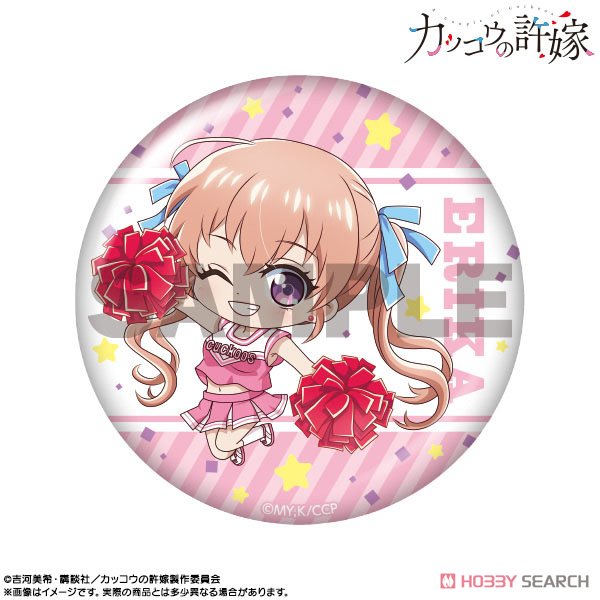 カッコウの許嫁 トレーディングBIG缶バッジ デフォルメVer. (6個セット) (キャラクターグッズ) 商品画像1