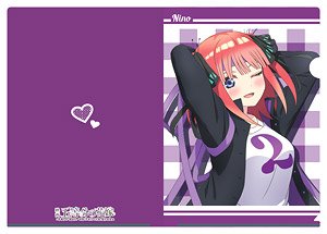 映画 五等分の花嫁 クリアファイル 中野二乃 応援団ver (キャラクターグッズ)