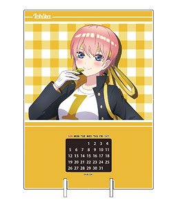 映画 五等分の花嫁 アクリル万年カレンダー 中野一花 応援団ver (キャラクターグッズ)