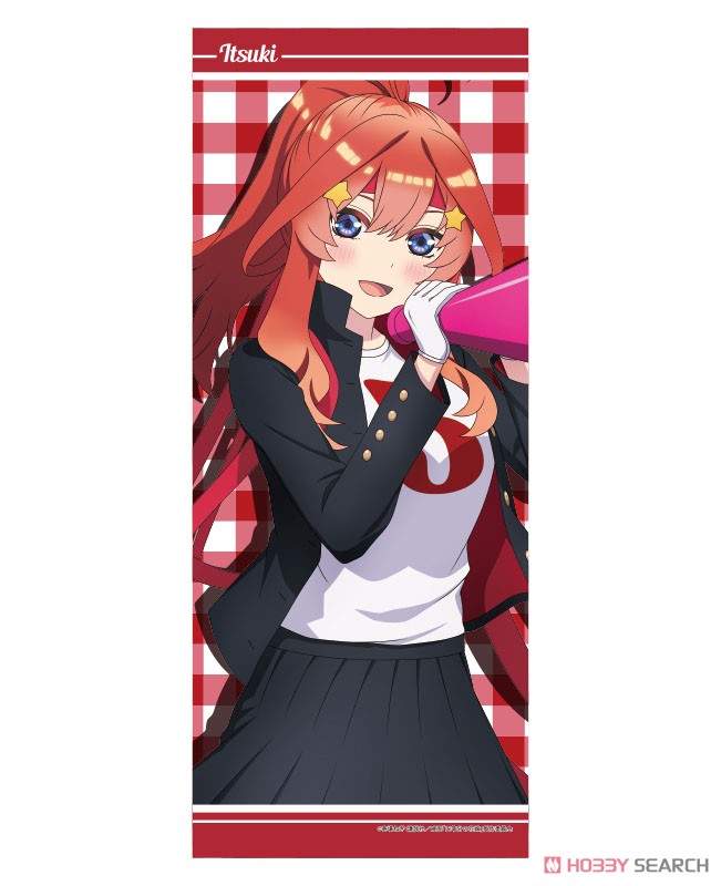The Quintessential Quintuplets Face Towel Itsuki Nakano Cheer Ream Ver. (Anime Toy) Item picture1