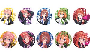 映画 五等分の花嫁 缶バッジコレクション 応援団ver (10個セット) (キャラクターグッズ)