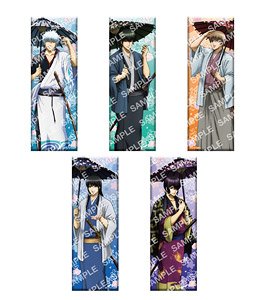 Gin Tama Long Can Badge Collection (Set of 5) (Anime Toy)