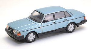 ボルボ 240 GL ライト メタリックブルー (ミニカー)