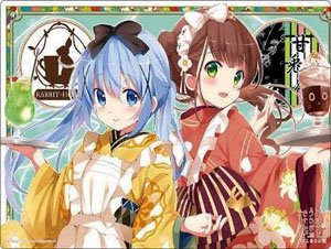 Bushiroad Rubber Mat Collection V2 Vol.851 Is the Order a Rabbit? Bloom [Chino & Chiya] (Card Supplies)