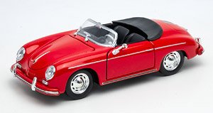 Porsche 356A Speedster (Convertible) (Red) (Diecast Car)