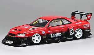 Nissan スカイライン ER34 LBWK スーパーシルエット No.8 (ミニカー)