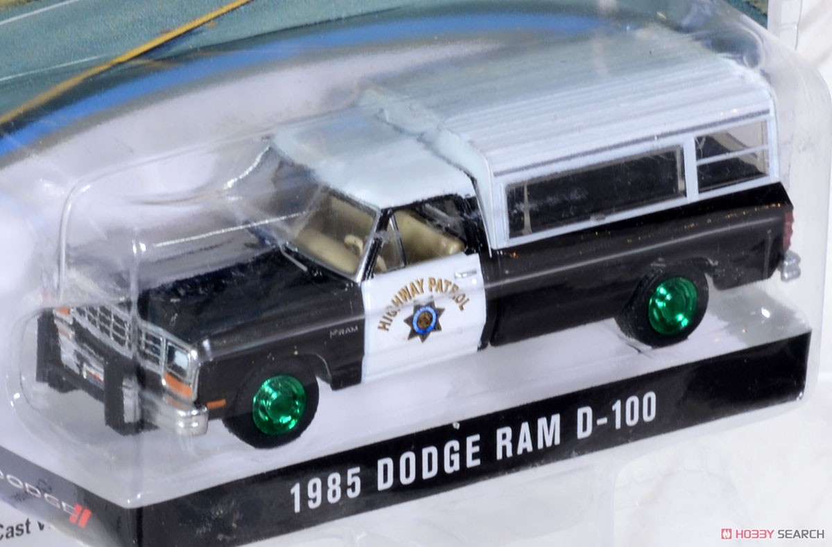 1985 Dodge Ram D-100 - California Highway Patrol (チェイスカー) (ミニカー) 商品画像1