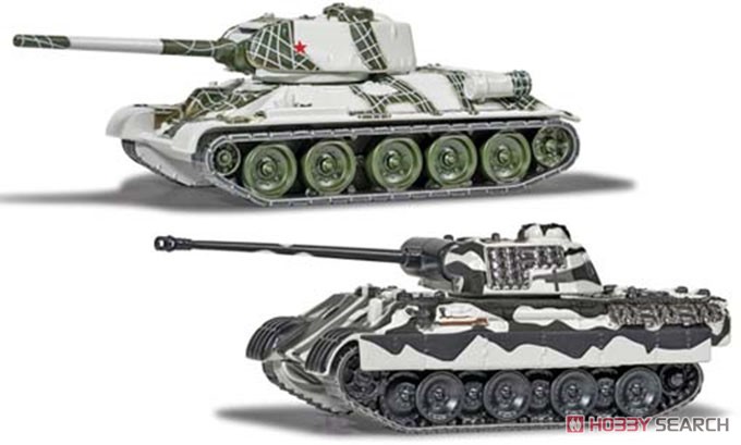 World of Tanks T-34 vs パンサー 2台セット (完成品AFV) 商品画像1