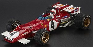 フェラーリ 312B イタリアGP ウィナー1970 No,4 C.レガッティオーネ ケース＆ドライバーフィギア付 (ミニカー)