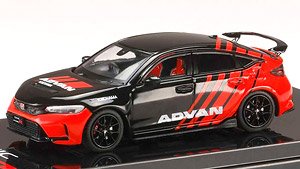 Honda CIVIC TYPE R (FL5) YOKOHAMA ADVAN COLOR (カスタムカラーバージョン) (ミニカー)
